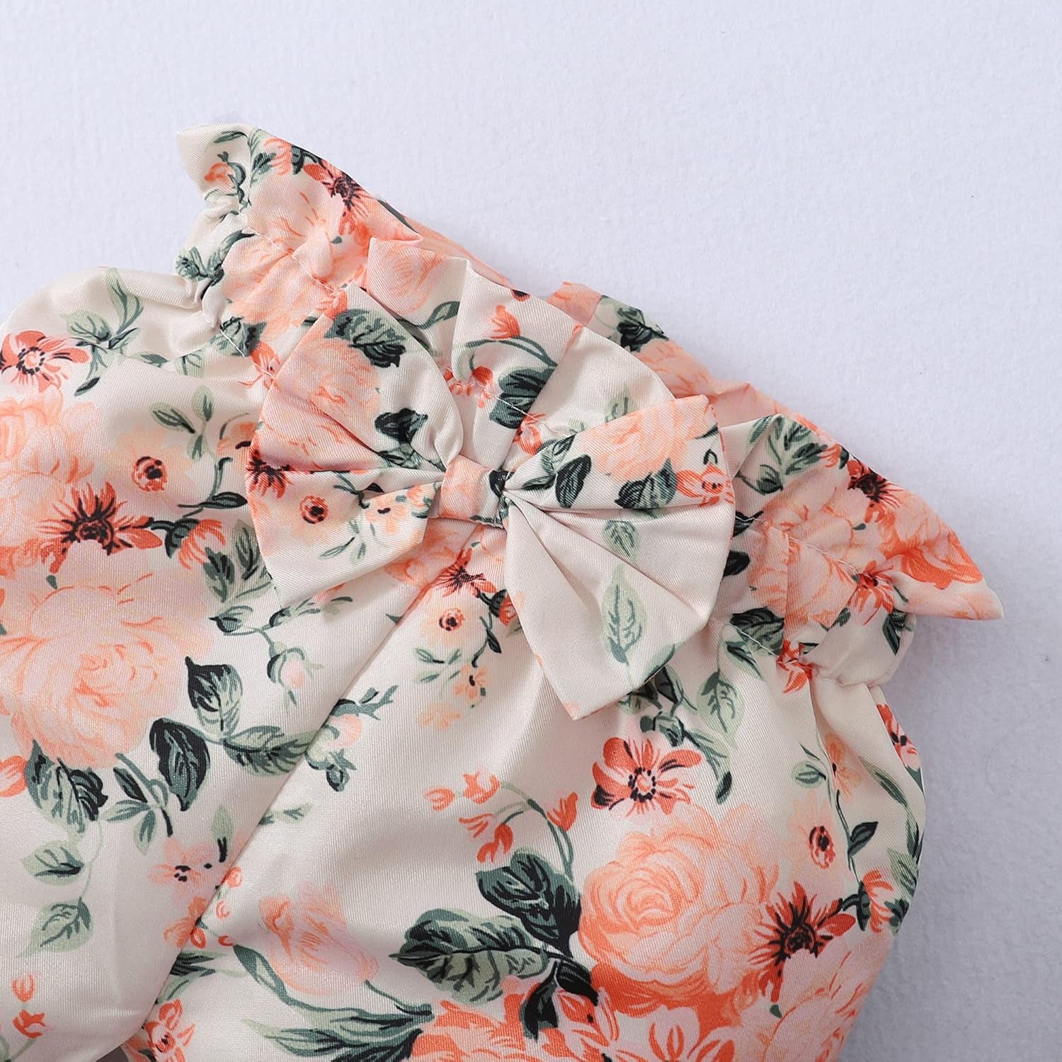 Newborn Infant Baby Girl Clothes Romper Pants Set Cotton Floral Outfits Baby Clothes for Girls