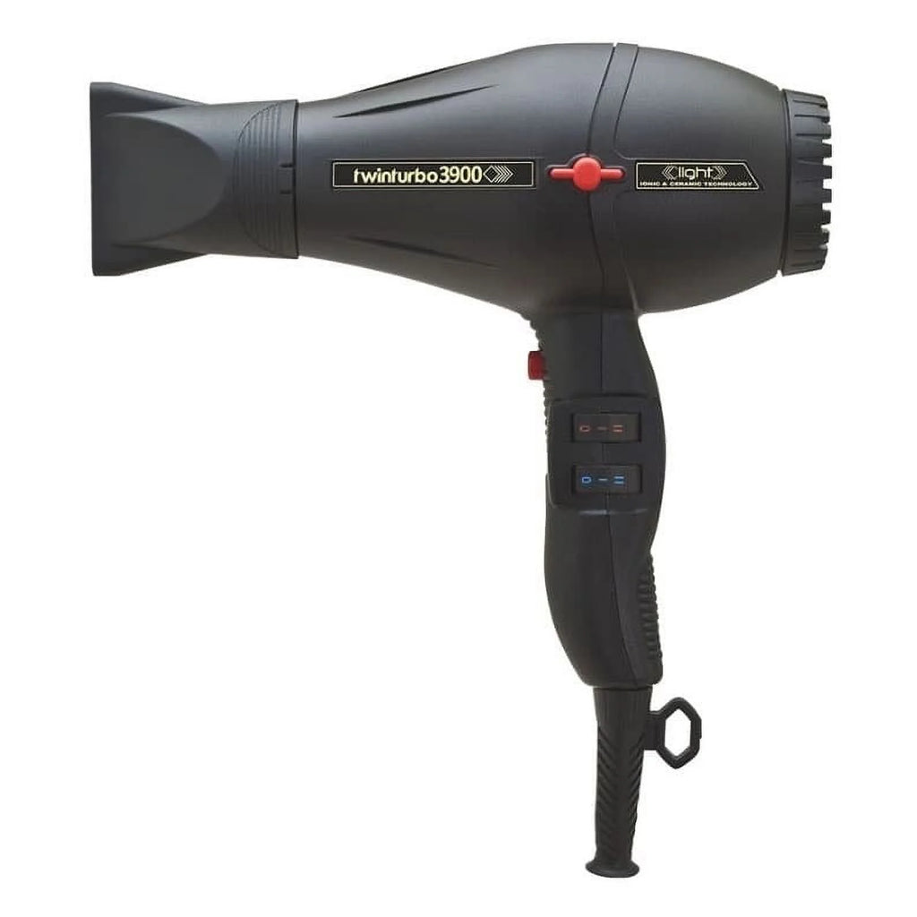 ($219.95 Value)  Twin Turbo 3900 Ceramic and Ionic Hair Dryer Black
