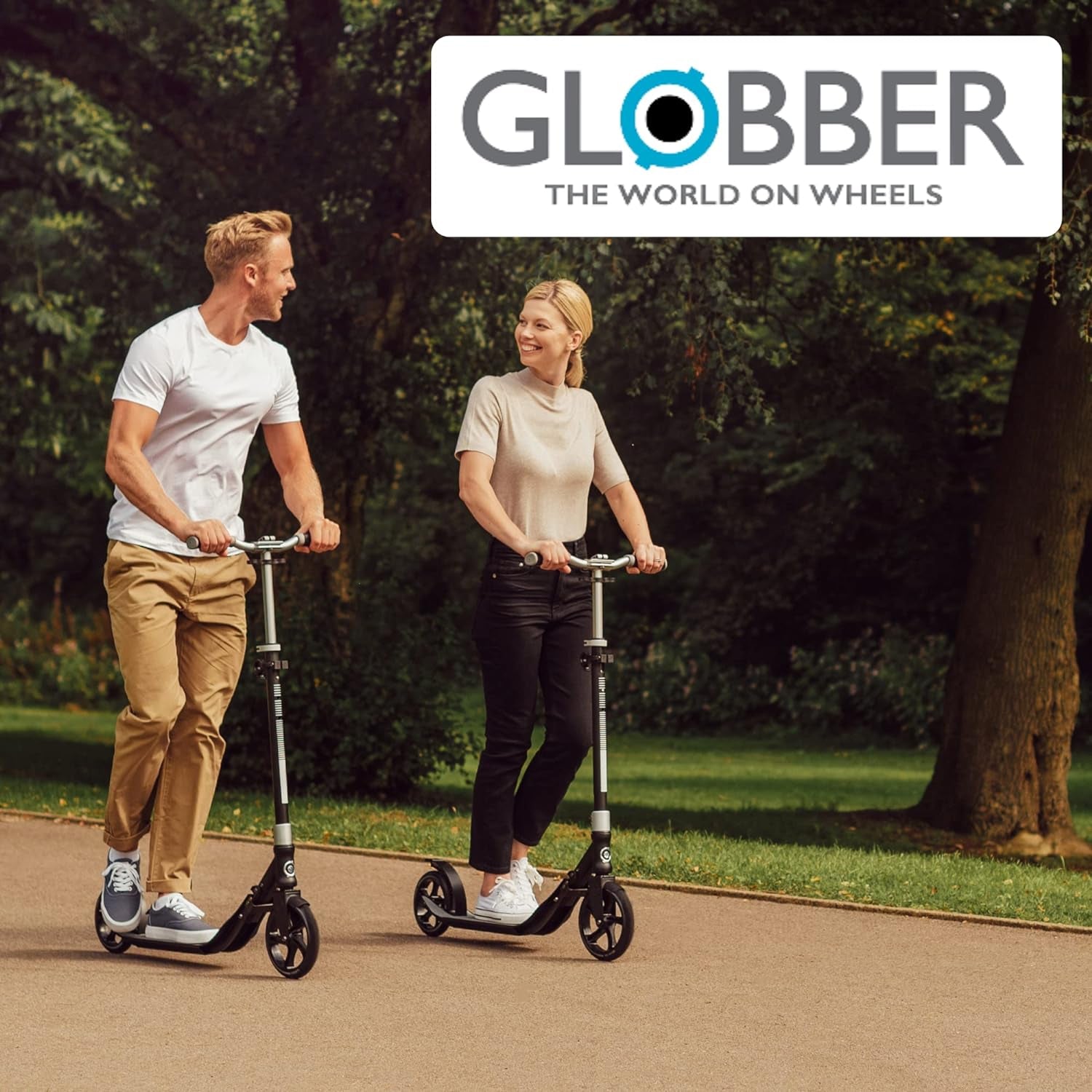 NL Series Foldable Kick Scooter | 2-Wheel Adult & Kids Scooter (8+) | Safe, Non-Slip Deck & Premium Brakes