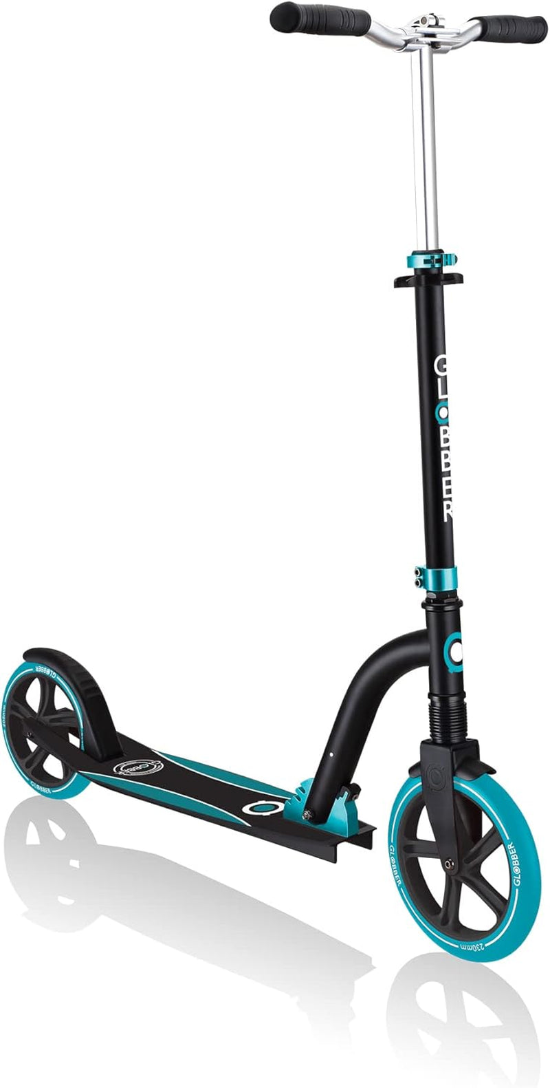 NL Series Scooter | 2-Wheel Kick Scooter for Adults & Kids 8+ | Foldable Kick Scooter with Safe, Non-Slip Deck & Premium Brakes | 3 Height Adjustable Big Wheel Scooter for Boys & Girls